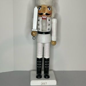 2017 White Nutcracker 14”